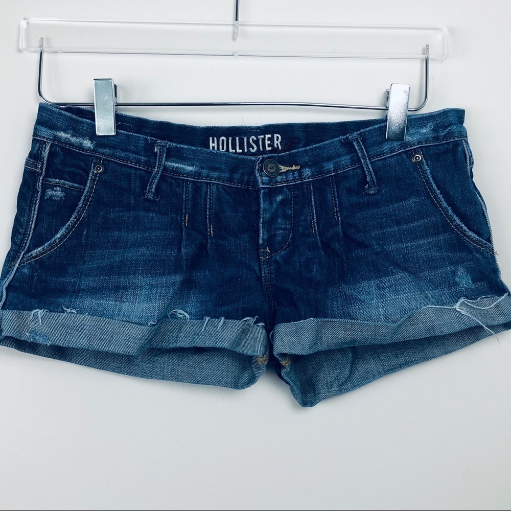 Hollister juniors/Teen jeans shorts blue size 1
